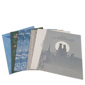 Lot Of 7 Disney Store Lithographs Vintage 1995–1997 Exclusive Commemorative